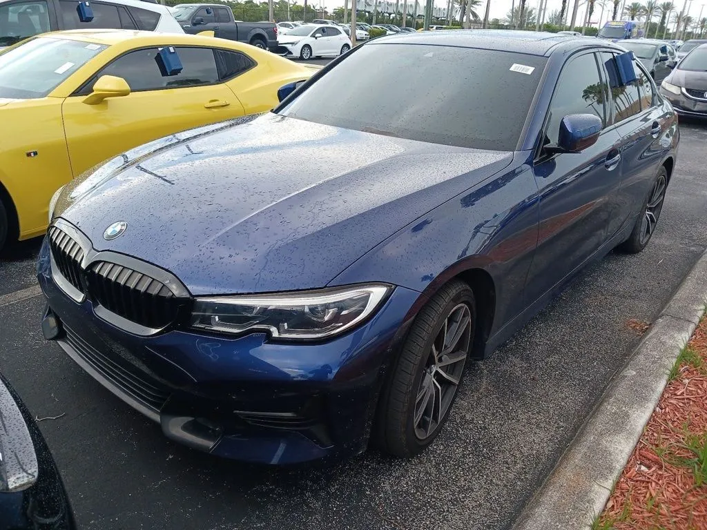 Blue 2020 BMW 3 Series 330i for sale in Fishers, IN