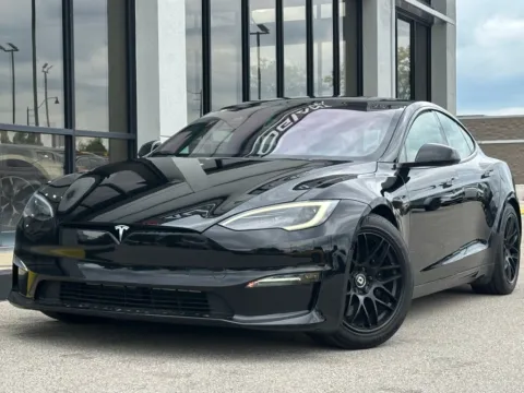 Black 2022 Tesla Model S Plaid for sale in Fishers, IN