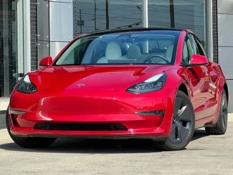 Red 2023 Tesla Model 3 for sale in Fishers, IN