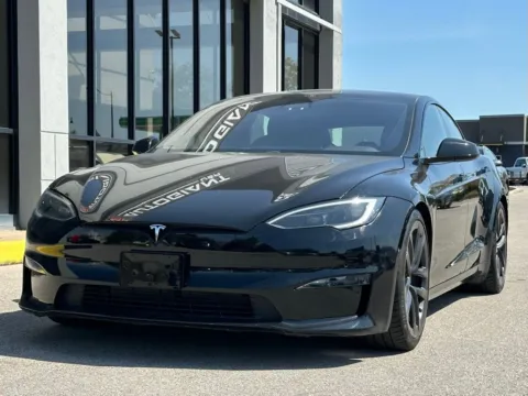 Another view of 2022 Tesla Model S Plaid for sale in Fishers, IN at AutoGiant USA Fishers