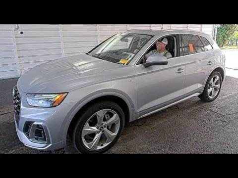 Silver 2022 Audi Q5 45 S line Premium for sale in Fishers, IN