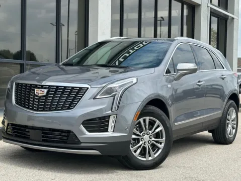 Gray 2021 Cadillac XT5 Premium Luxury for sale in Fishers, IN