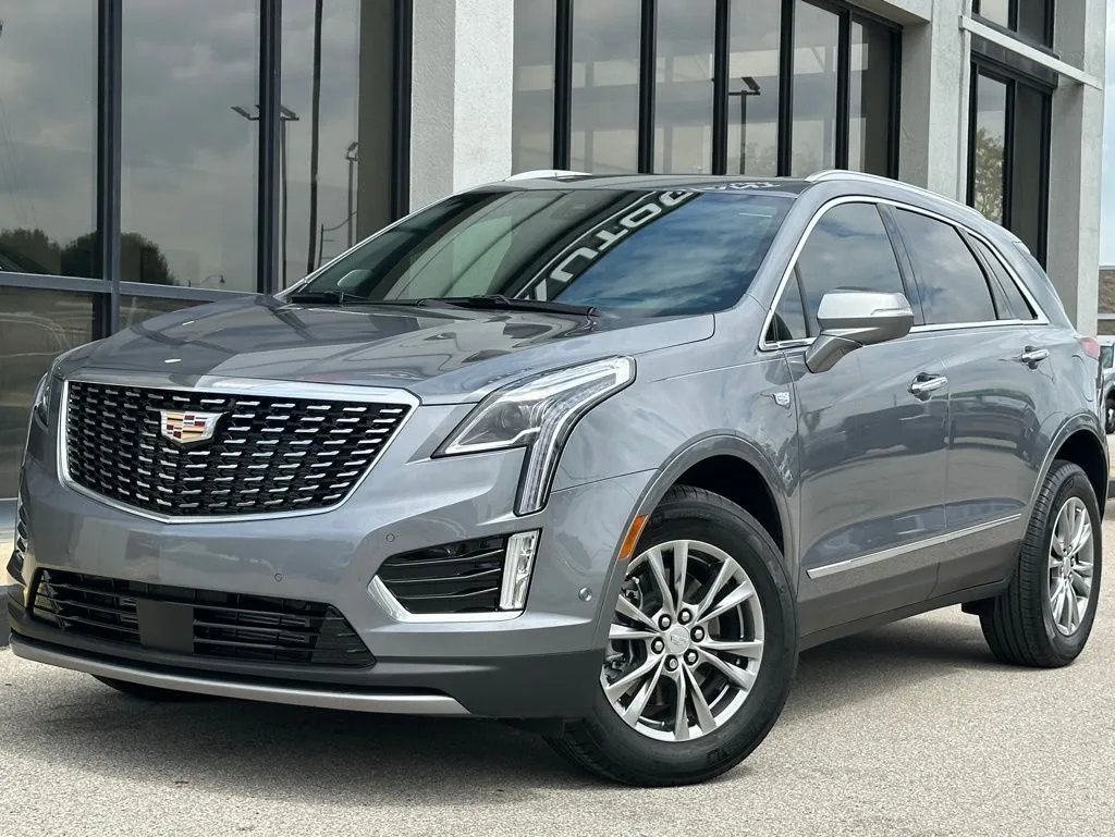 Gray 2021 Cadillac XT5 Premium Luxury for sale in Fishers, IN