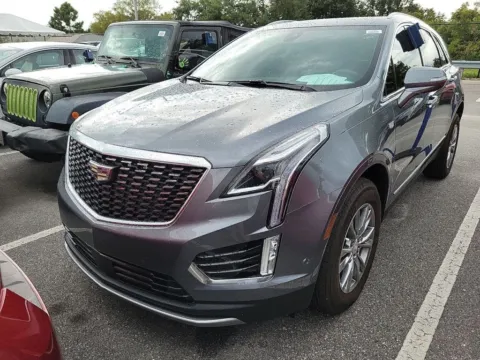 Gray 2021 Cadillac XT5 Premium Luxury for sale in Fishers, IN