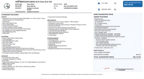 Another view of 2020 Mercedes-Benz GLE 450 for sale in Fishers, IN at AutoGiant USA Fishers