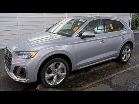 Silver 2022 Audi Q5 45 S line Premium for sale in Fishers, IN