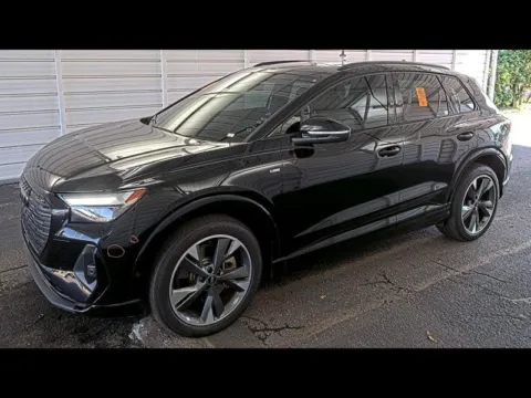 Black 2023 Audi Q4 e-tron Premium Plus for sale in Fishers, IN