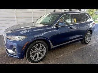 Blue 2020 BMW X7 xDrive40i for sale in Fishers, IN