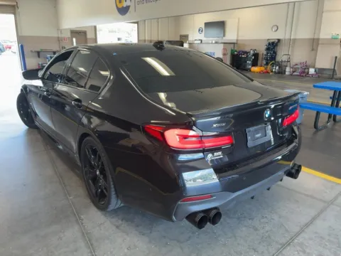 Another view of 2021 BMW 5 Series M550i xDrive for sale in Fishers, IN at AutoGiant USA Fishers