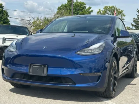 Another view of 2021 Tesla Model Y Long Range for sale in Fishers, IN at AutoGiant USA Fishers