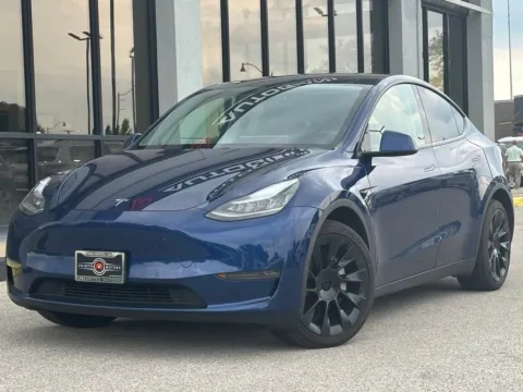 Blue 2021 Tesla Model Y Long Range for sale in Fishers, IN