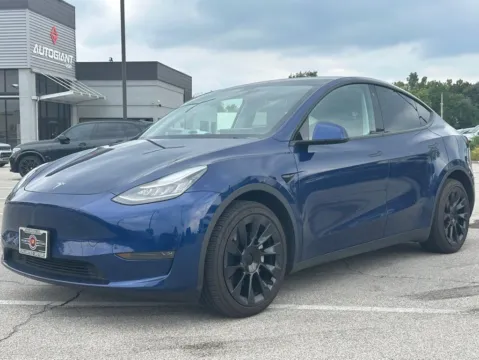 Another view of 2021 Tesla Model Y Long Range for sale in Fishers, IN at AutoGiant USA Fishers