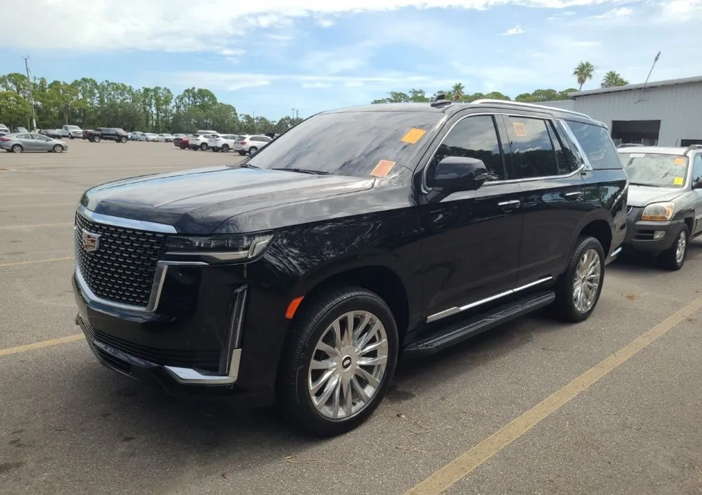 Black 2021 Cadillac Escalade Premium Luxury for sale in Fishers, IN