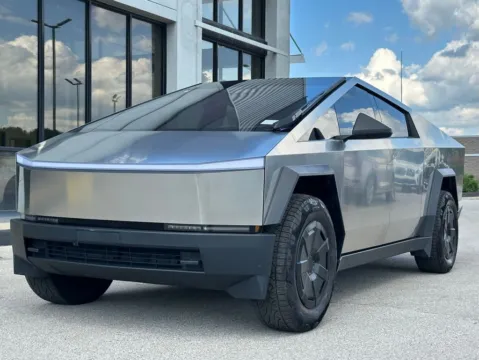Another view of 2024 Tesla Cybertruck for sale in Fishers, IN at AutoGiant USA Fishers