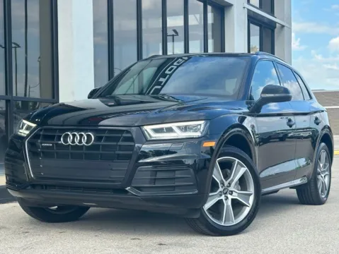 Black 2019 Audi Q5 2.0T Premium Plus for sale in Fishers, IN