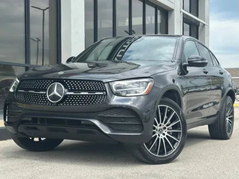 Gray 2022 Mercedes-Benz GLC 300 Coupe for sale in Fishers, IN