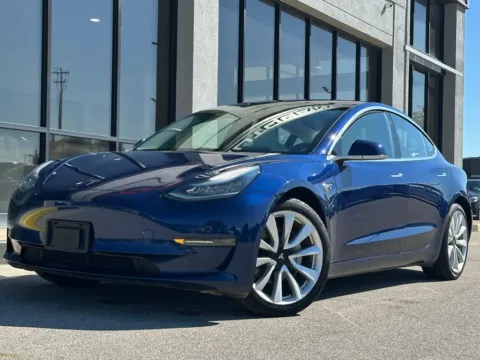Blue 2018 Tesla Model 3 Long Range for sale in Fishers, IN