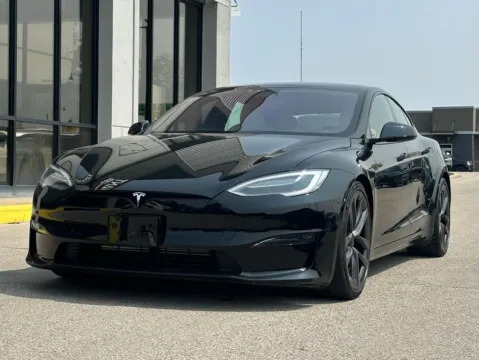 Another view of 2022 Tesla Model S Plaid for sale in Fishers, IN at AutoGiant USA Fishers
