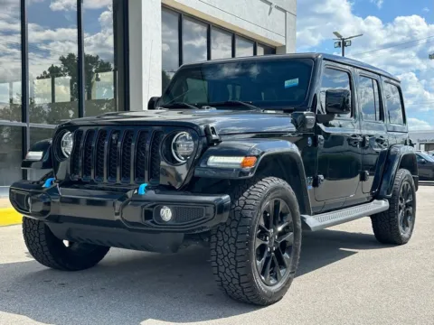 Another view of 2021 Jeep Wrangler Unlimited Sahara High Altitude 4xe for sale in Fishers, IN at AutoGiant USA Fishers