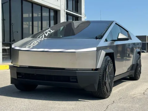 Another view of 2024 Tesla Cybertruck Cyberbeast for sale in Fishers, IN at AutoGiant USA Fishers