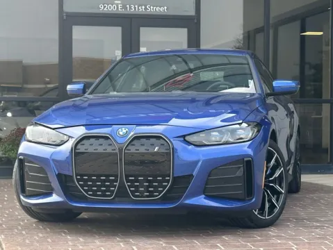 Blue 2022 BMW i4 eDrive40 for sale in Fishers, IN