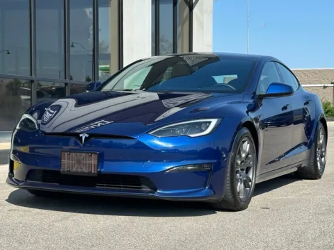 Another view of 2023 Tesla Model S Plaid for sale in Fishers, IN at AutoGiant USA Fishers