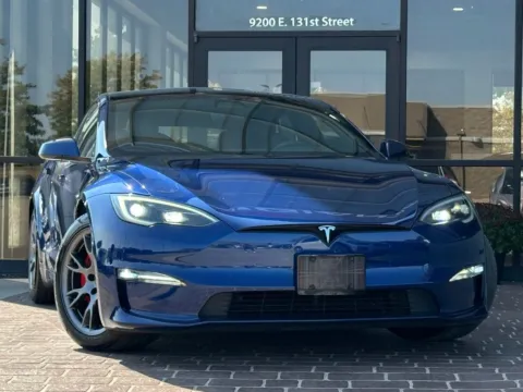 Blue 2023 Tesla Model S Plaid for sale in Fishers, IN