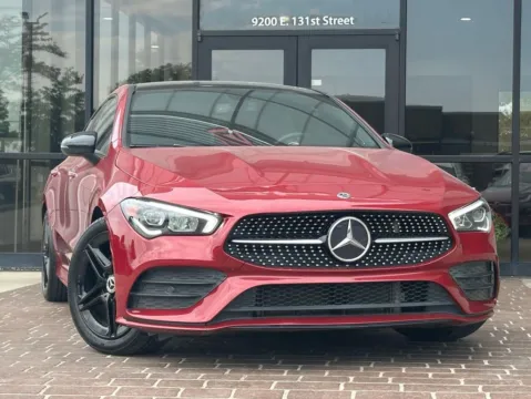 Red 2021 Mercedes-Benz CLA 250 for sale in Fishers, IN