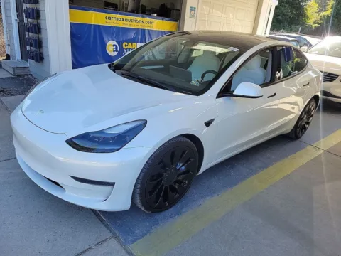 White 2022 Tesla Model 3 Performance for sale in Fishers, IN