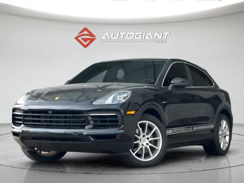 Black 2022 Porsche Cayenne E-Hybrid Coupe for sale in Fishers, IN