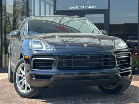 Black 2022 Porsche Cayenne E-Hybrid Coupe for sale in Fishers, IN