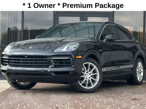 Black 2022 Porsche Cayenne E-Hybrid Coupe for sale in Fishers, IN