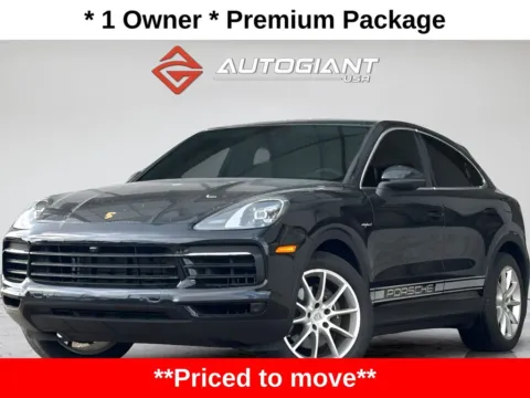 Black 2022 Porsche Cayenne E-Hybrid Coupe for sale in Fishers, IN