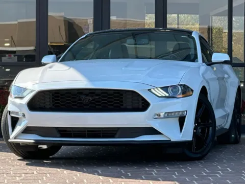 White 2020 Ford Mustang EcoBoost Premium for sale in Fishers, IN