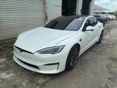 White 2023 Tesla Model S for sale in Fishers, IN