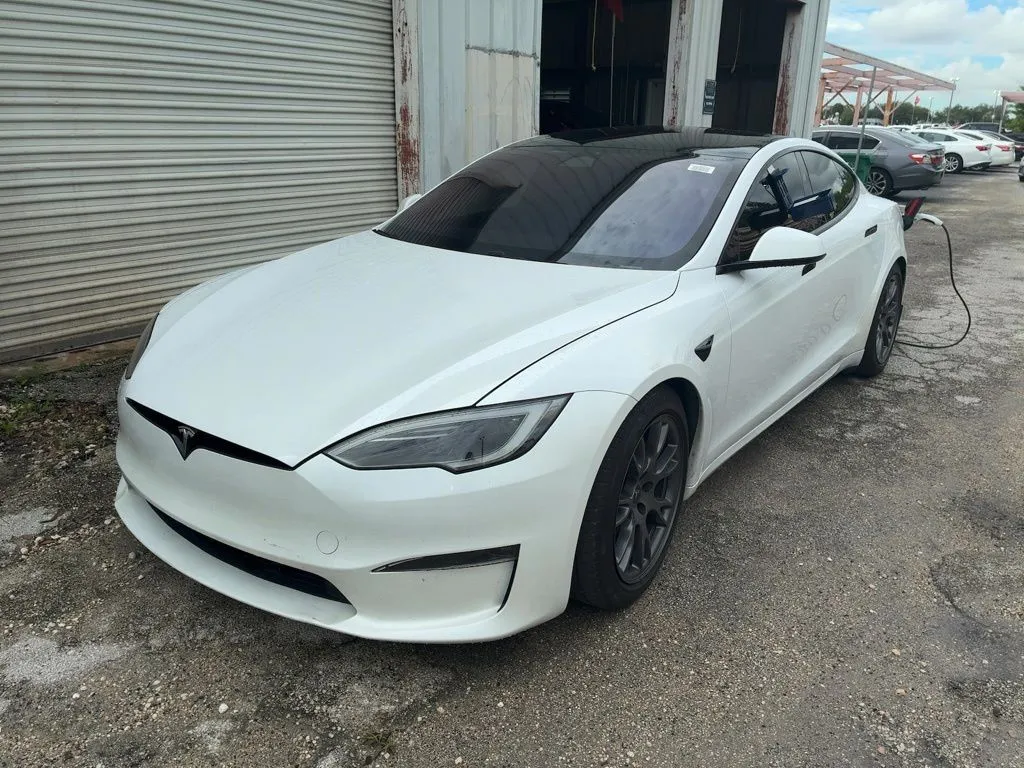 White 2023 Tesla Model S for sale in Fishers, IN