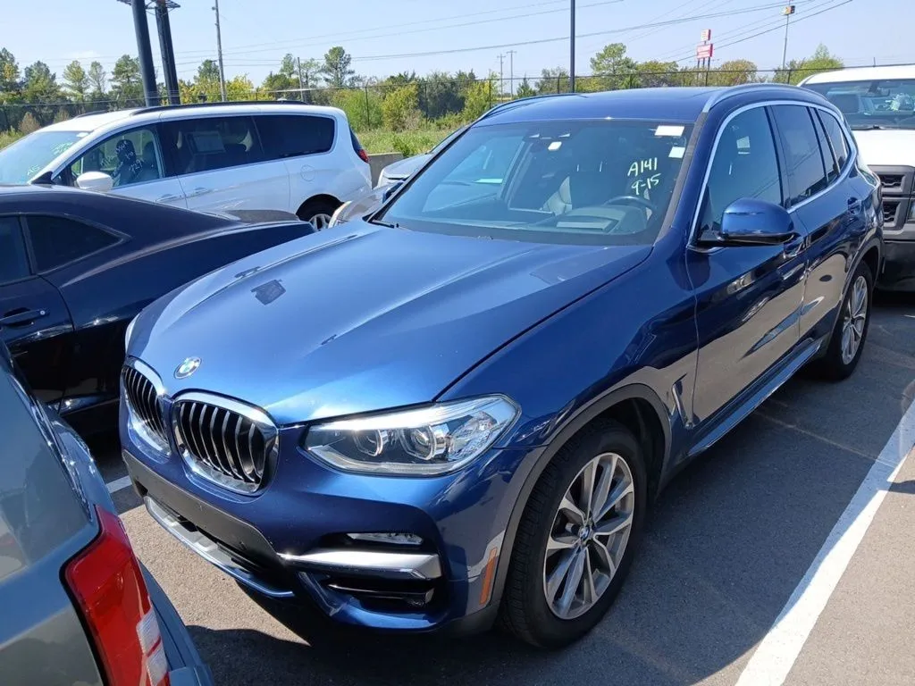 Blue 2019 BMW X3 xDrive30i for sale in Fishers, IN