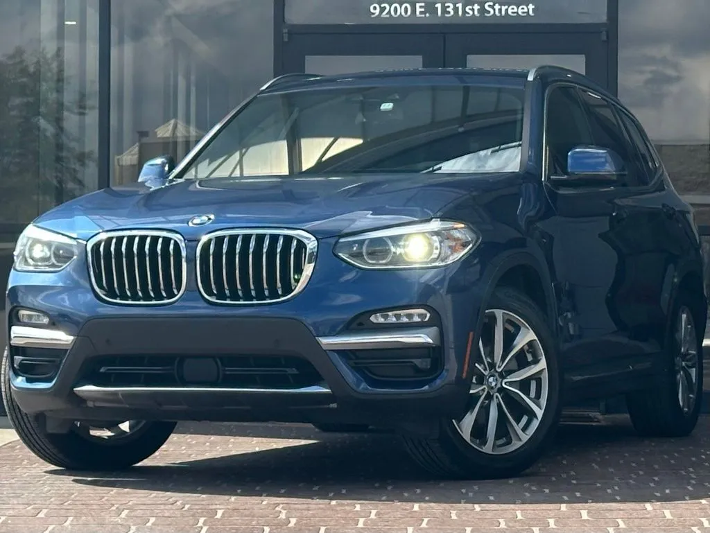 Blue 2019 BMW X3 xDrive30i for sale in Fishers, IN