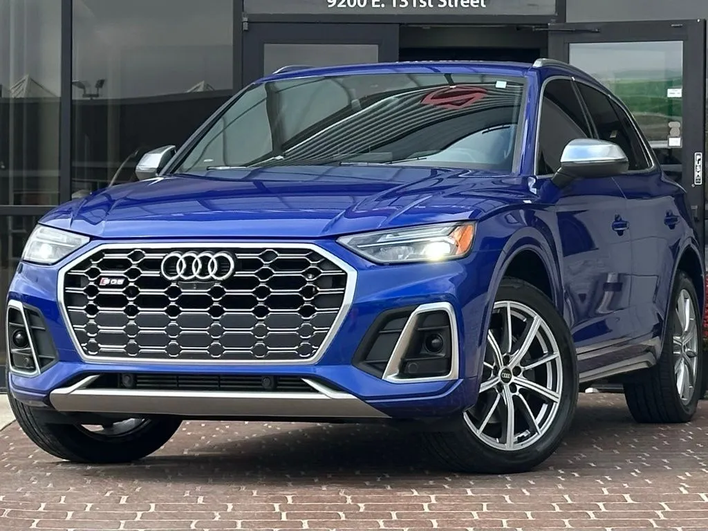 Blue 2022 Audi SQ5 Premium Plus for sale in Fishers, IN