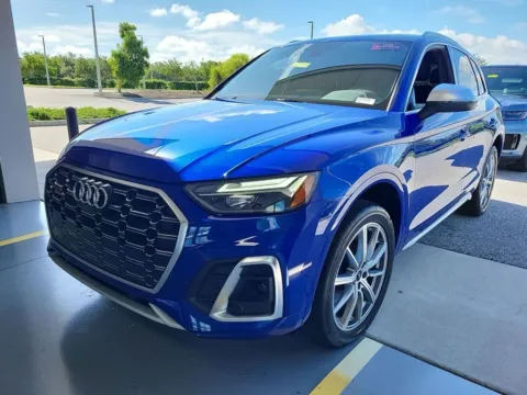 Blue 2022 Audi SQ5 Premium Plus for sale in Fishers, IN