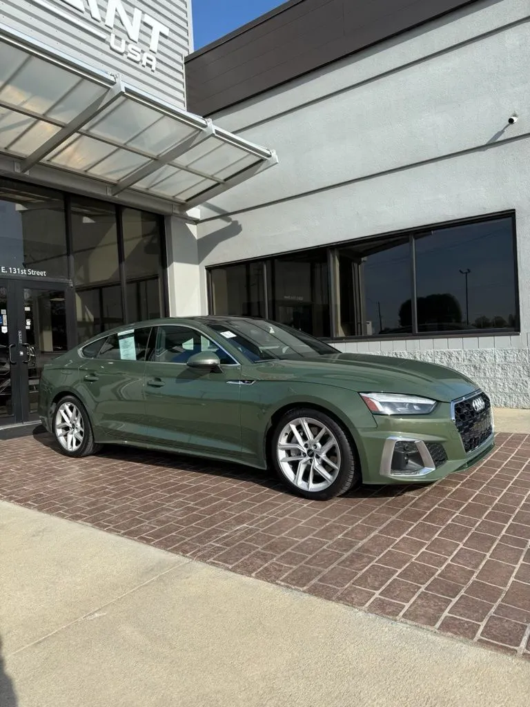 Green 2024 Audi A5 Sportback 45 S line Premium Plus for sale in Fishers, IN