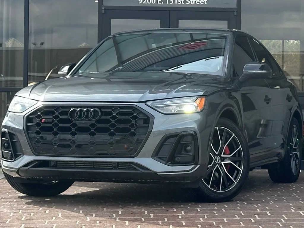 Silver 2021 Audi SQ5 Sportback Premium Plus for sale in Fishers, IN