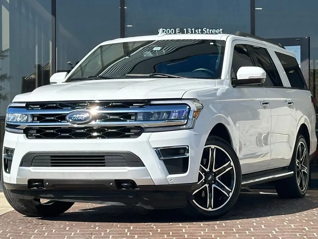 White 2022 Ford Expedition Max Limited for sale in Fishers, IN
