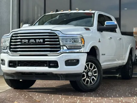 White 2021 Ram 3500 Laramie Longhorn for sale in Fishers, IN