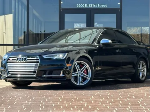 Black 2018 Audi S4 3.0T Premium Plus for sale in Fishers, IN