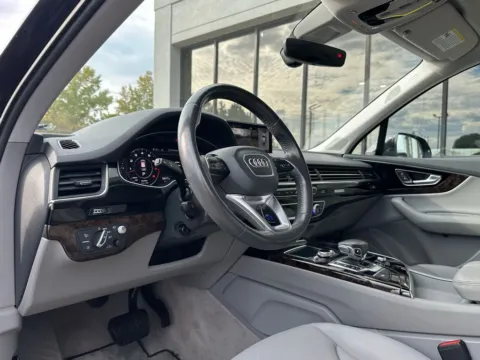 Black 2019 Audi Q7 55 Prestige for sale in Fishers, IN