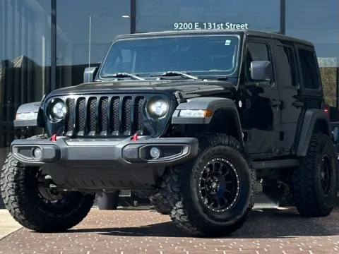 Black 2020 Jeep Wrangler Unlimited Sport S for sale in Fishers, IN