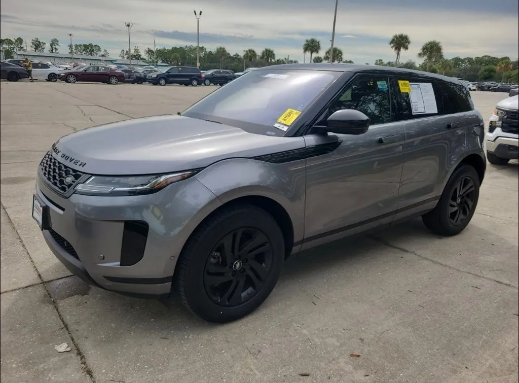 Gray 2021 Land Rover Range Rover Evoque S for sale in Fishers, IN