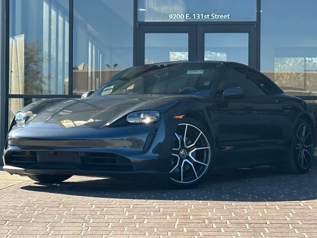 Black 2022 Porsche Taycan for sale in Fishers, IN