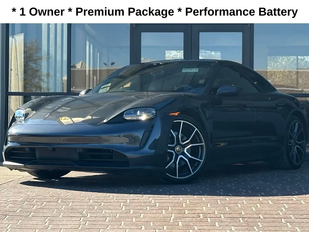 Black 2022 Porsche Taycan for sale in Fishers, IN